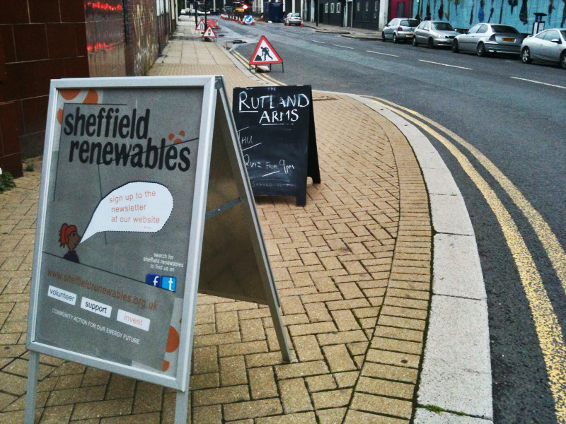 Recognise where the A-Board is? If so, head down with your camera before it moves.