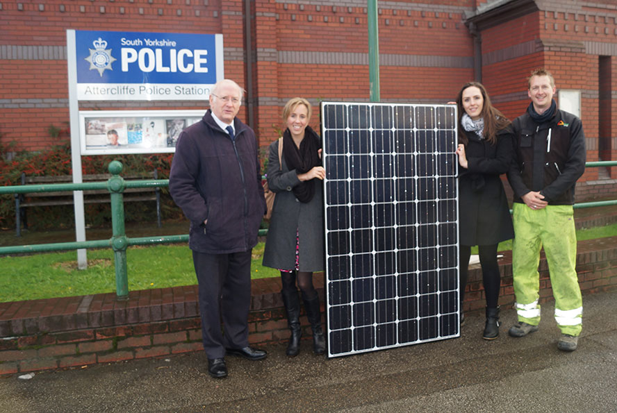 Atterclife Police station solar