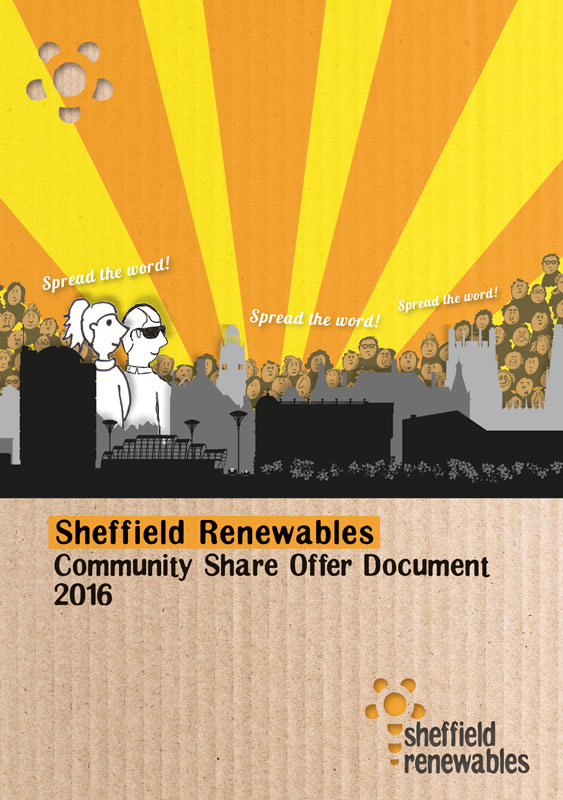 Sheffield Renewables Share Offer front cover